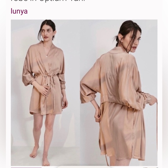 Lunya Washable Silk Robe